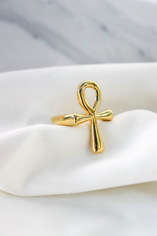 Key of Life Ring- GoldPlated