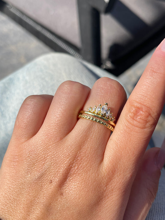 The Perfect Dainty Ring (Gold Plated)