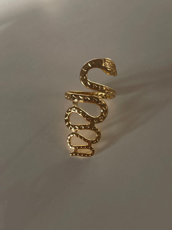 Statement Snake Ring (Stainless Steel)