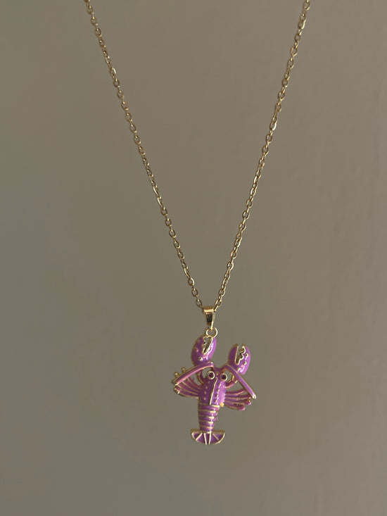 Dainty Lobster Necklace (Stainless Steel)