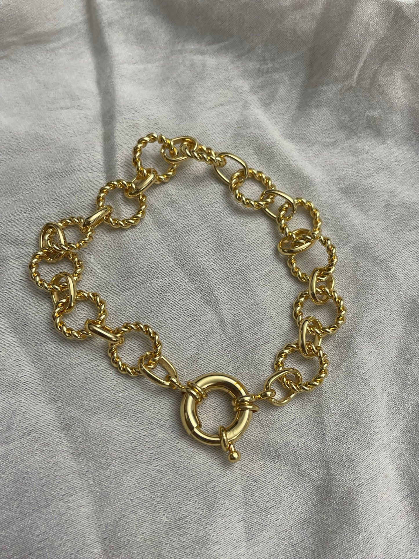Chain Lock Bracelet (Gold Plated + Exclusive)