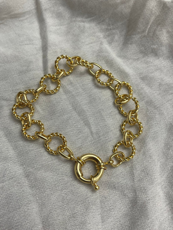 Chain Lock Bracelet (Gold Plated + Exclusive)