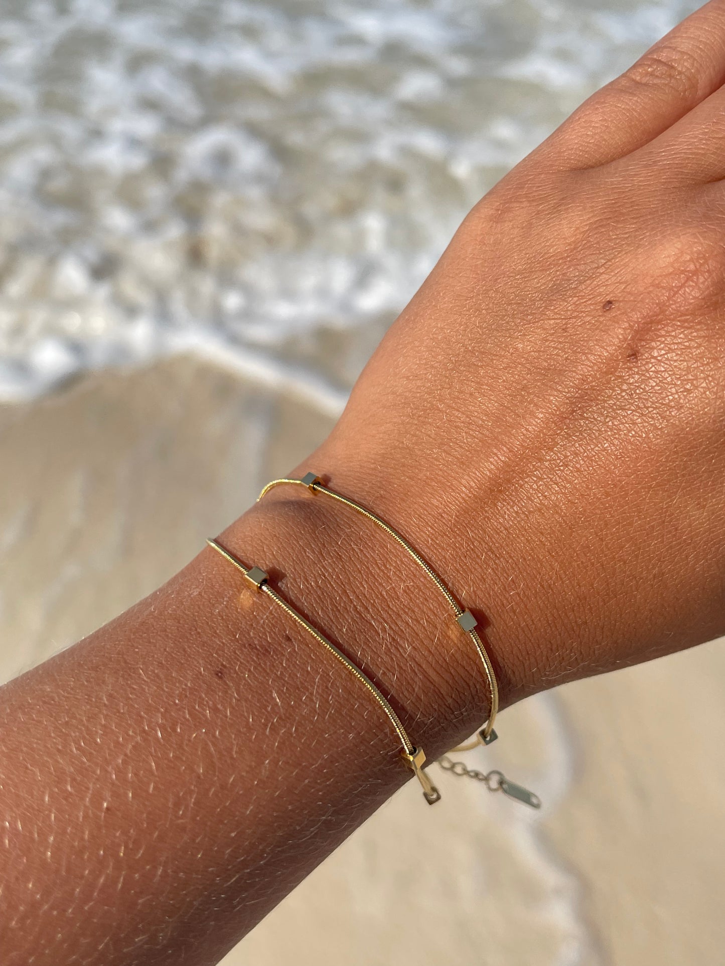 Minimal Bracelet Stack (Stainless Steel)