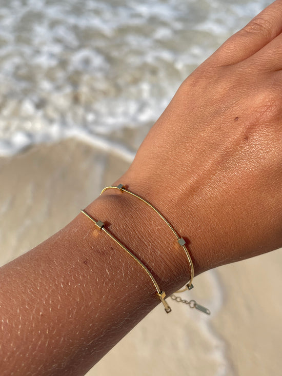 Minimal Bracelet Stack (Stainless Steel)