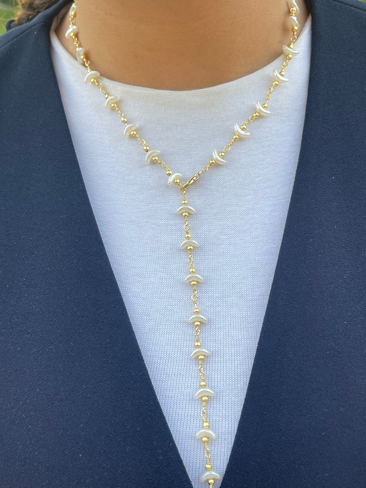 The Pearl Drop Necklace (Gold Plated + Limited Edition)