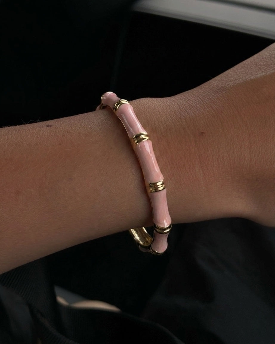 Colorful Bangle - Gold Plated