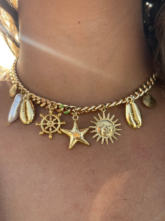 Iconic Summertime Statement Necklace✨🐚 Gold Plated