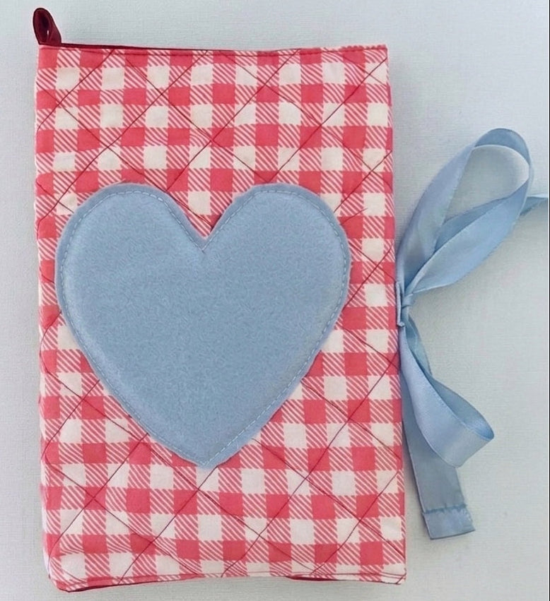 Embroidered Heart Journal Cover!💌