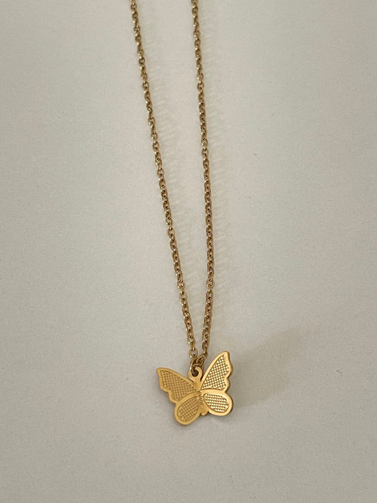 Butterfly Wings Necklace (Stainless Steel)