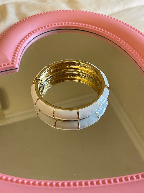 Statement Chunky Bangle - Gold Plated + Limited Edition