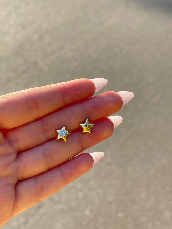 Mini Star Stud Earrings