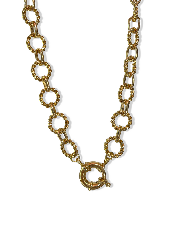 Chunky Chain Necklace - Gold Plated