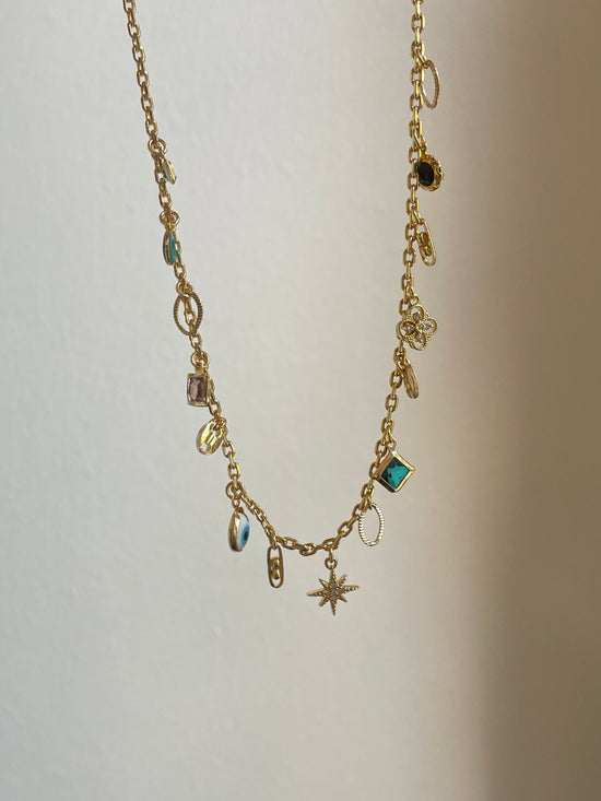 Dainty Charm Necklace 2.0 (Gold Plated)