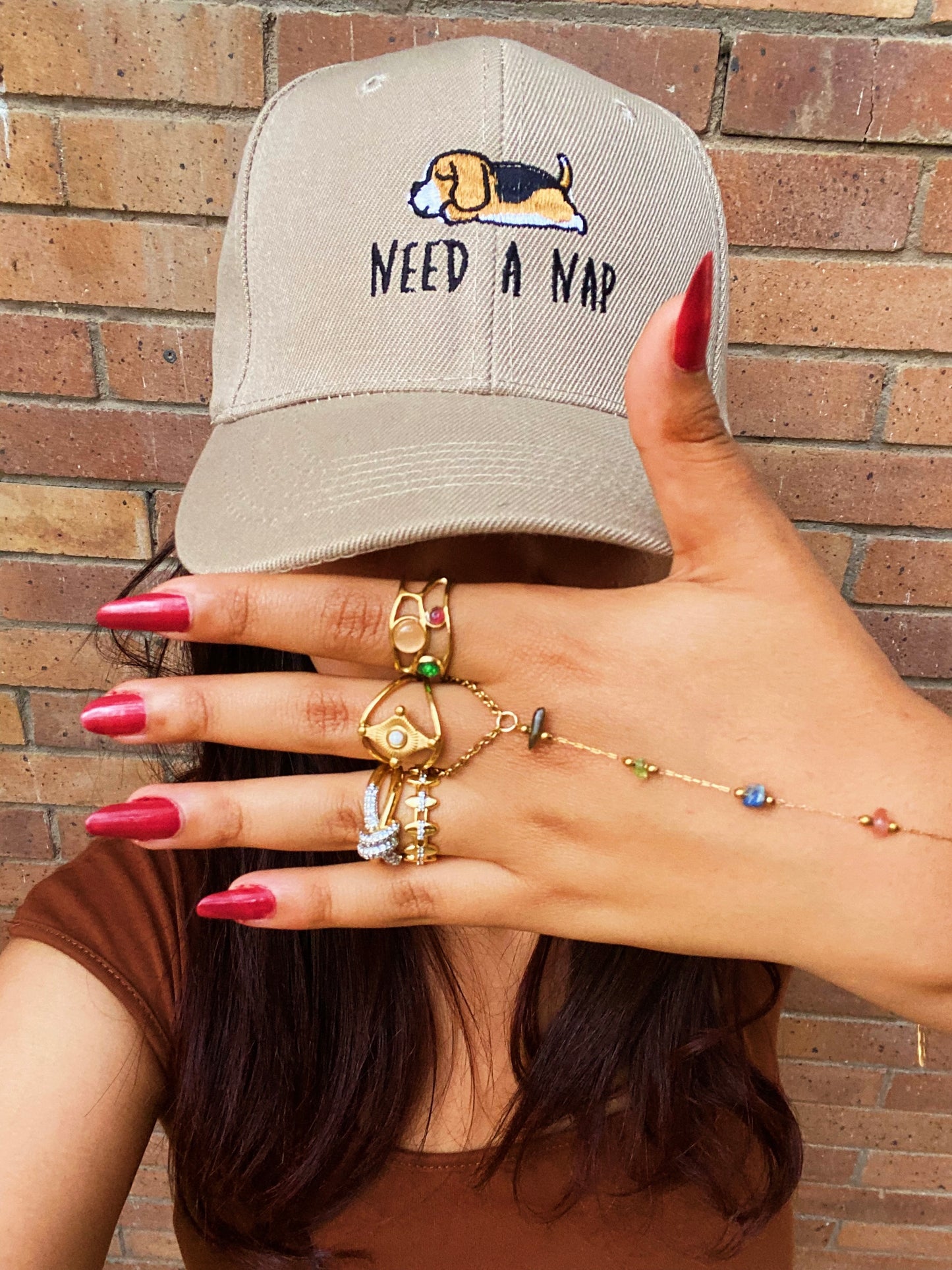 Minimal Stones Hand Chain 2.0