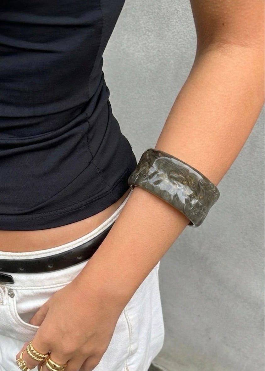 Acrylic Chunky Bangle