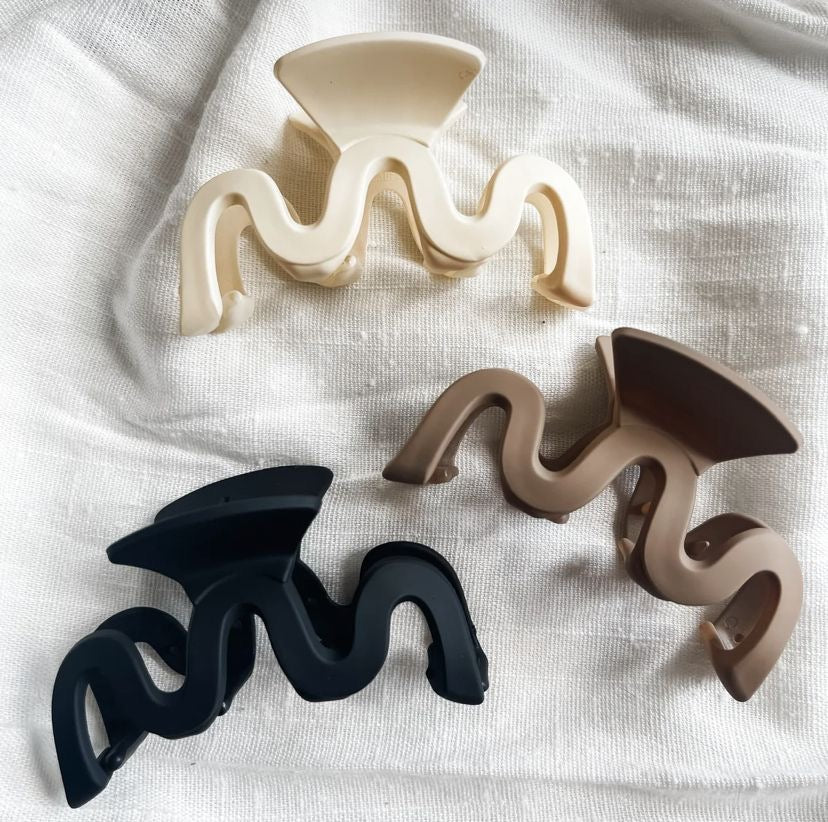 Twirly Claw Clip