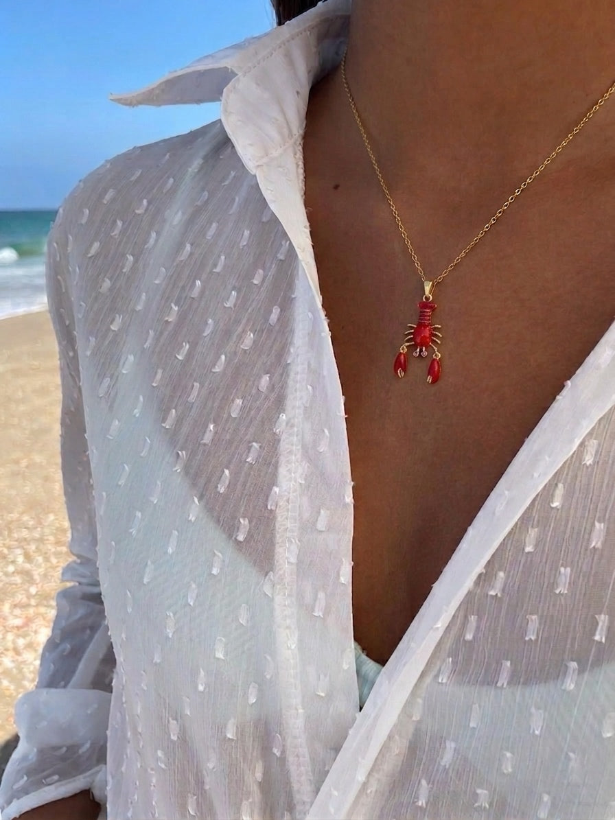 Lobster Necklace (Stainless Steel)