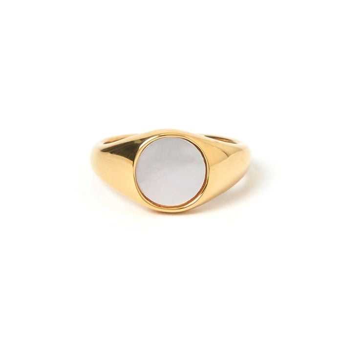 Statement Pearl Ring (Stainless Steel)