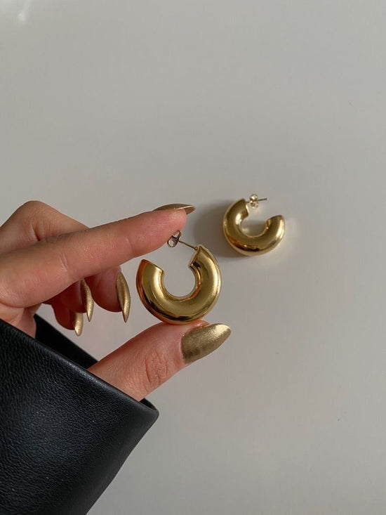 Cairo Hoop Earrings 2.0 (Stainless Steel)