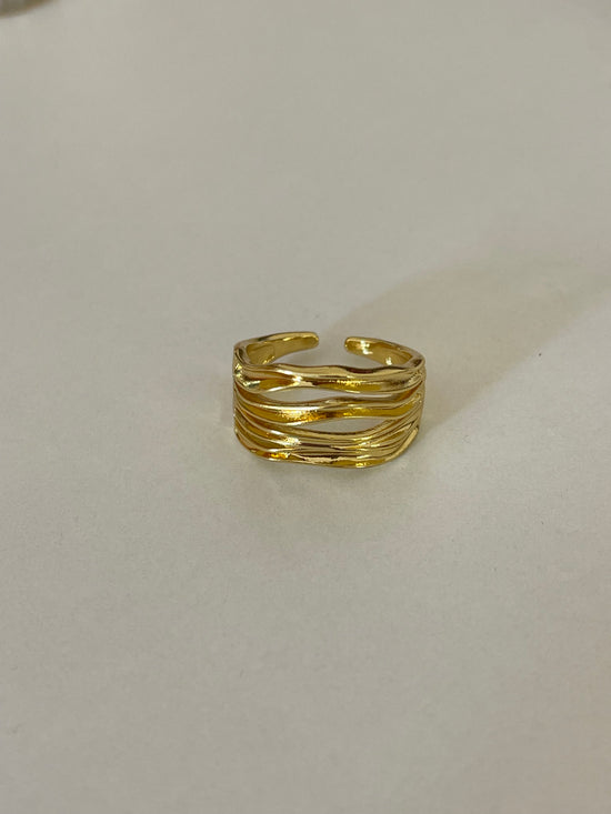 Everyday Statement Ring (Gold Plated)