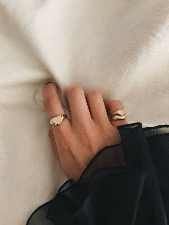 Iconic Heart Ring (Gold Plated)