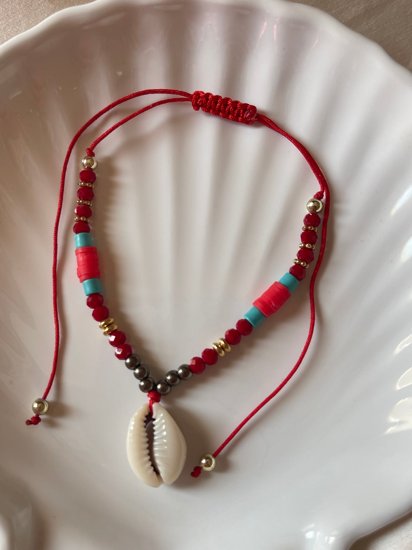 Colorful Shell Anklet