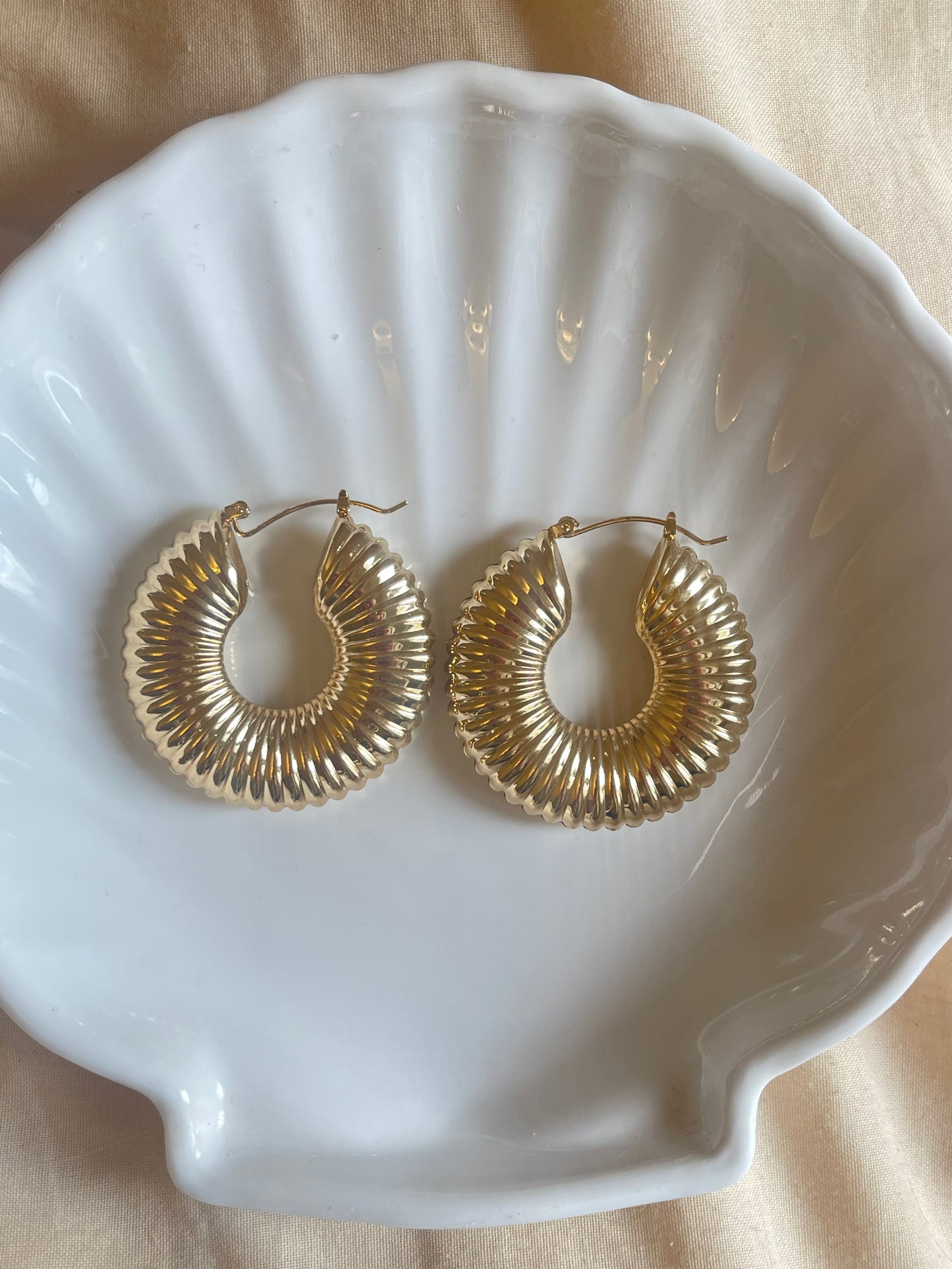 Everyday Chunky Hoop Earrings