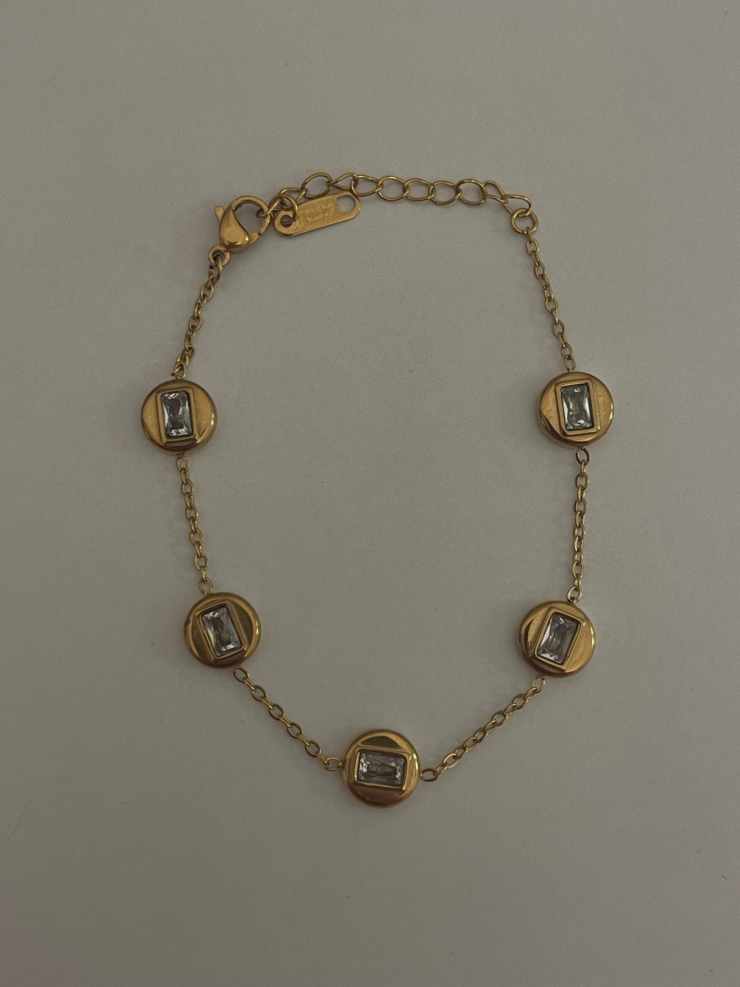Everyday Crystal Bracelet (Stainless Steel)