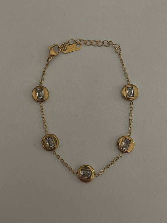 Everyday Crystal Bracelet (Stainless Steel)