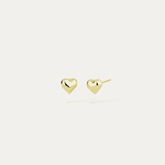 Mini Heart Stud Earrings
