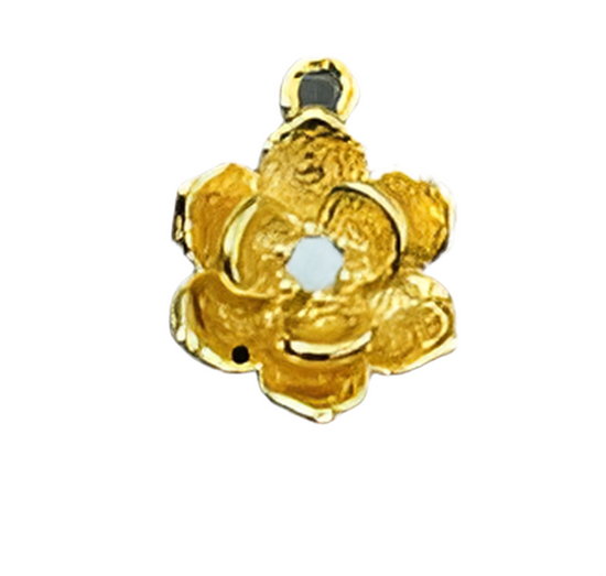 Mini Flower Charm- Gold Plated