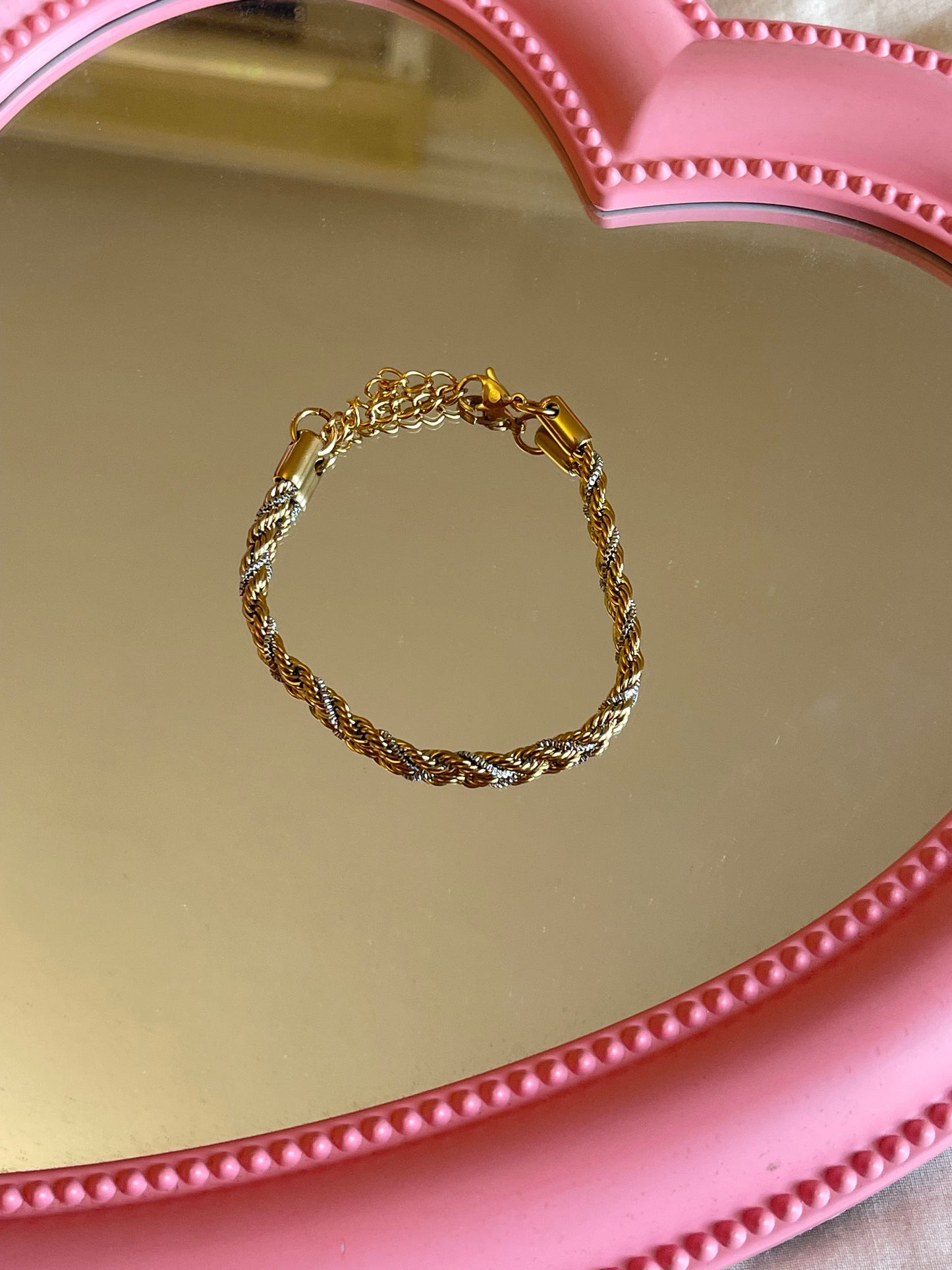 Mixed Twisted Bracelet (Stainless Steel)