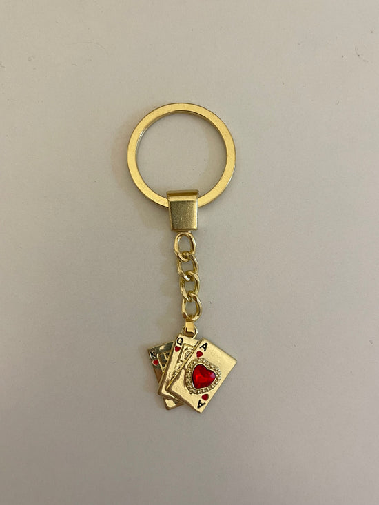 Ace of Hearts Keychain!