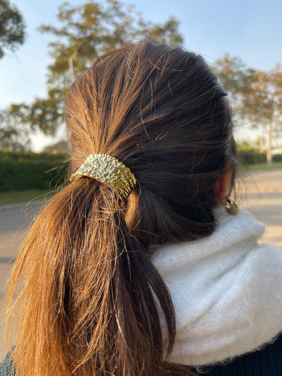 Chunky Gold Hair Tie 2.0