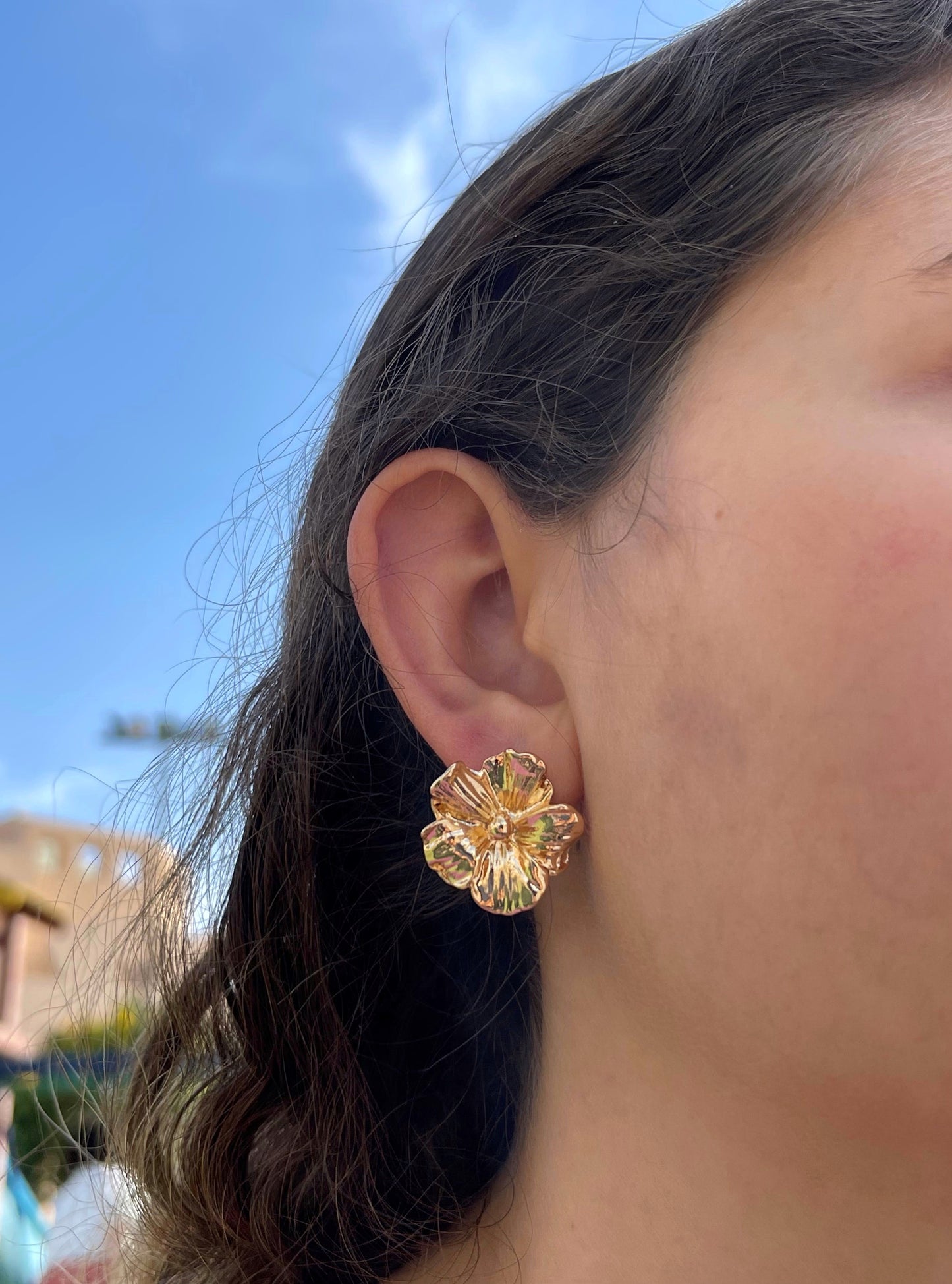 Mini Flower Earrings