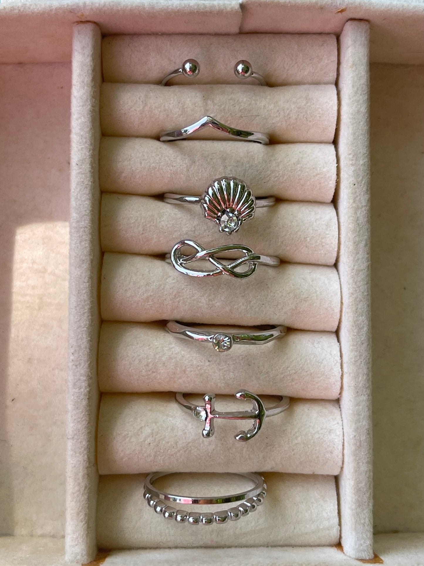 Seashell Ring Set