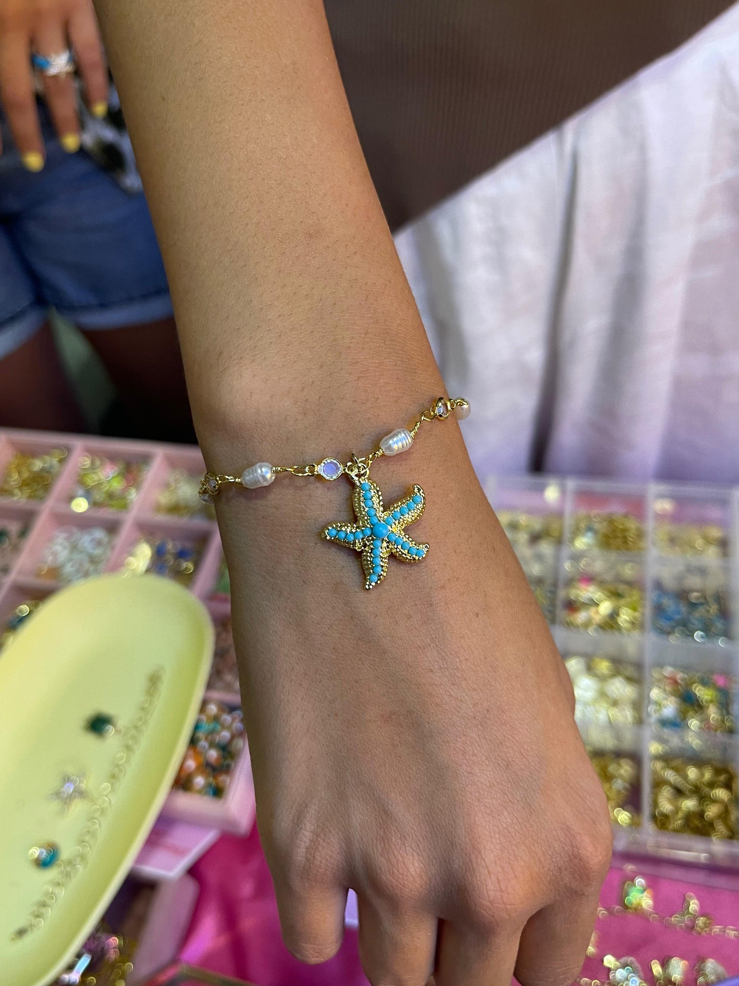 Starfish Statement Charm- Gold Plated