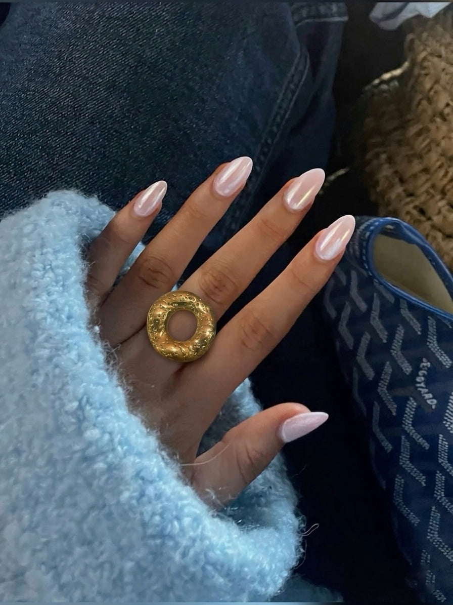 Statement Circle Ring (Stainless Steel)