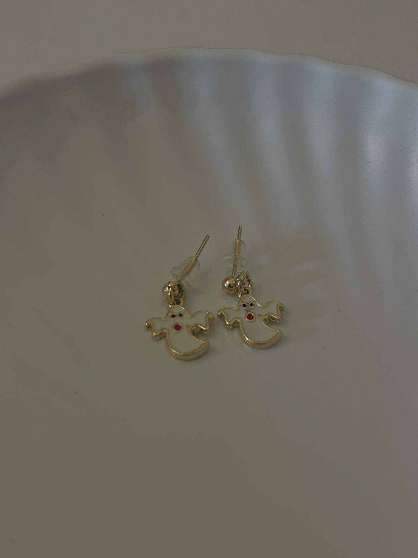 Silly Ghost Earrings