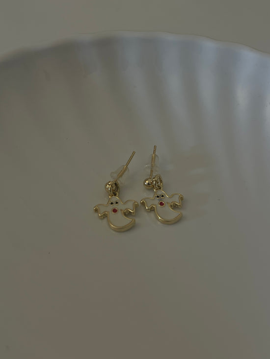 Silly Ghost Earrings