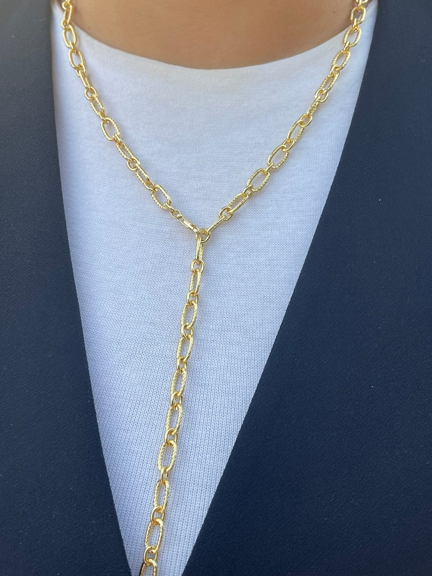 The Chain Drop Necklace (Gold Plated + Limited Edition)