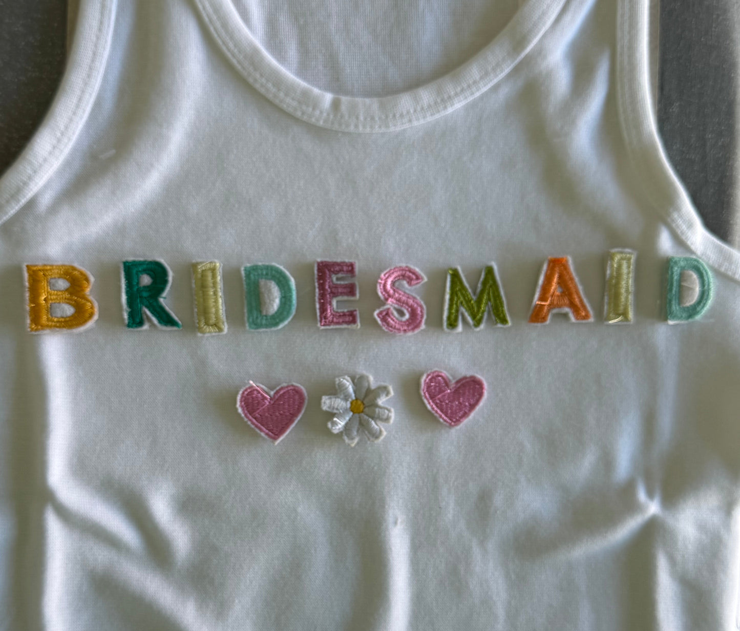 Custom Bridesmaid Tank Top (Pre-Order)