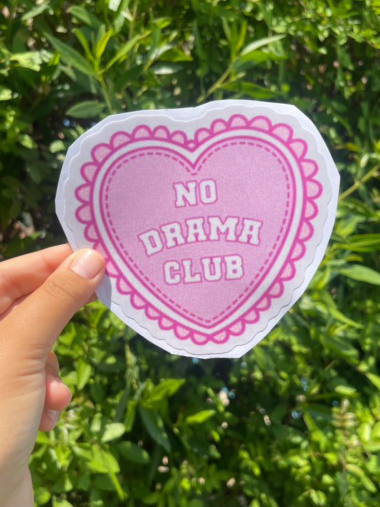 No Drama Club🫶🏼- Sticker