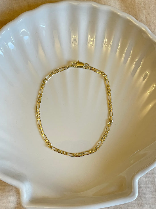 Minimal Chain Bracelet 2.0 (Gold Plated)