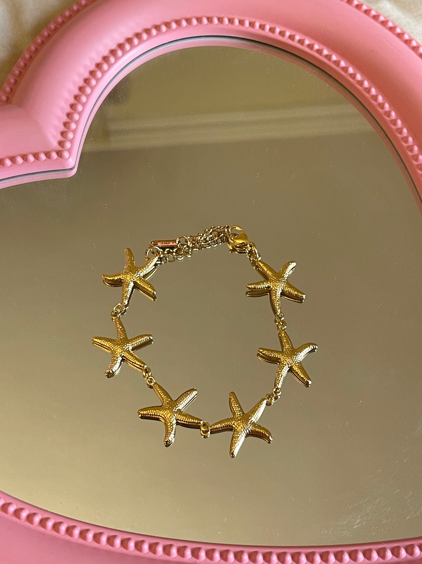 Statement Starfish Bracelet (Stainless Steel)
