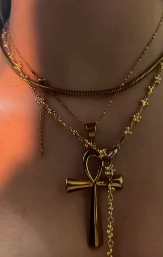 Key of Life- Stainless Steel Necklace