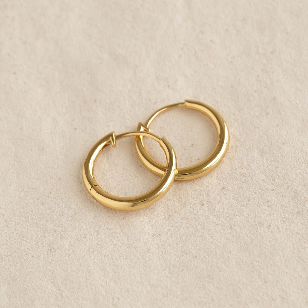 Everyday Thin Hoop Earrings (Stainless Steel)
