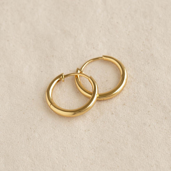 Everyday Thin Hoop Earrings (Stainless Steel)