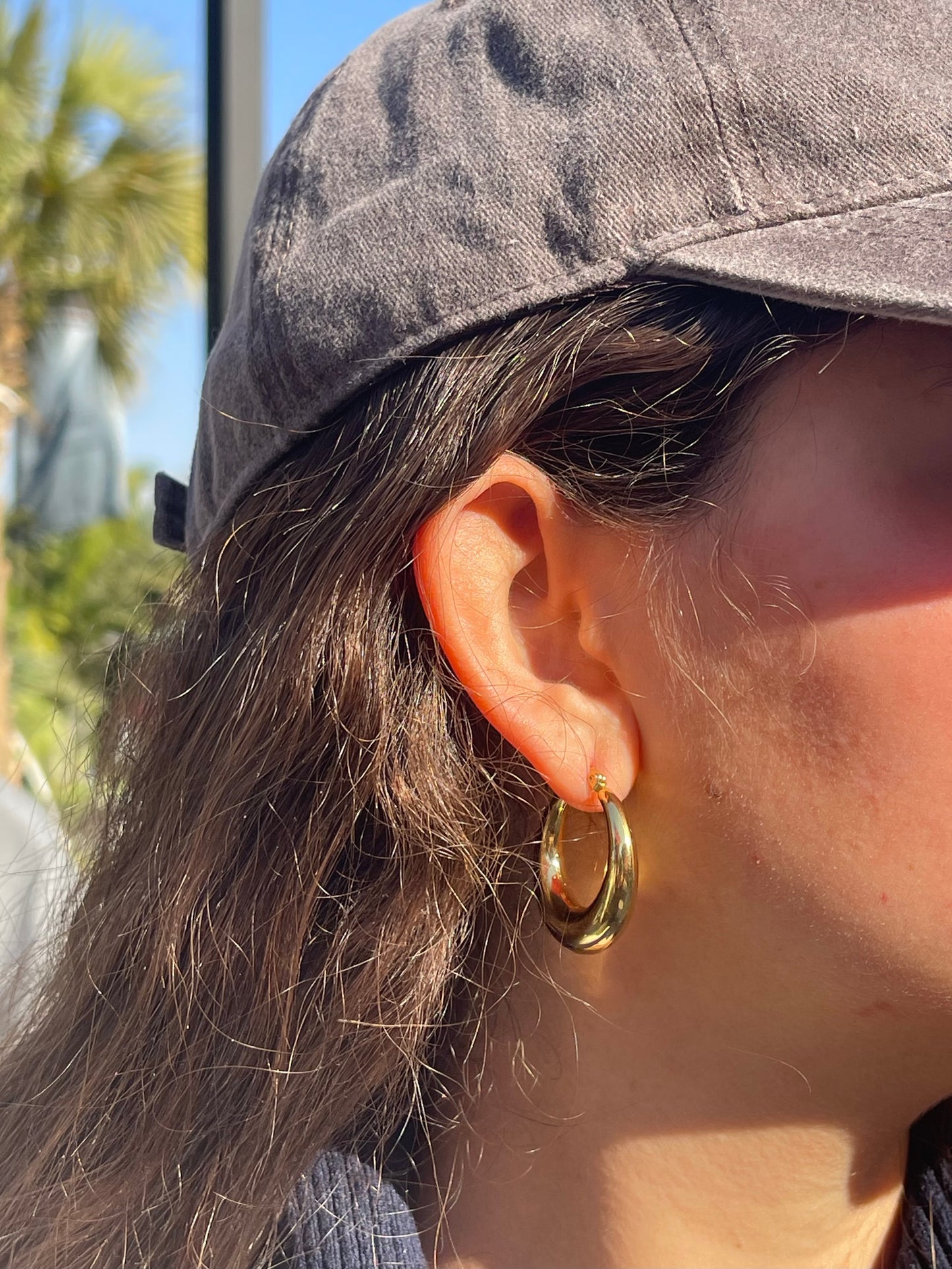 The Everyday Hoop Earrings (Gold Plated)