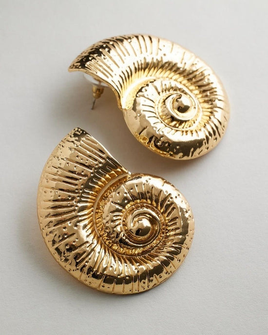 Statement Seashell Earrings